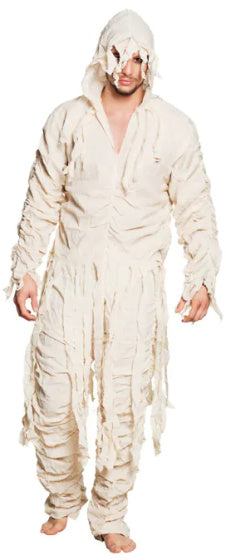 Laad de afbeelding in de Gallery-viewer, Boland Mummie Kostuum Heren Beige Maat 54/56 (Xl)
