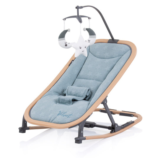 Chipolino Velvet Opvouwbare Wipstoel Met Mobiel Aloe Wood