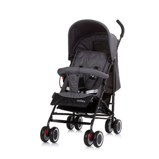 Chipolino Miley Opvouwbare Plooibuggy - Reisbuggy Granite Grey