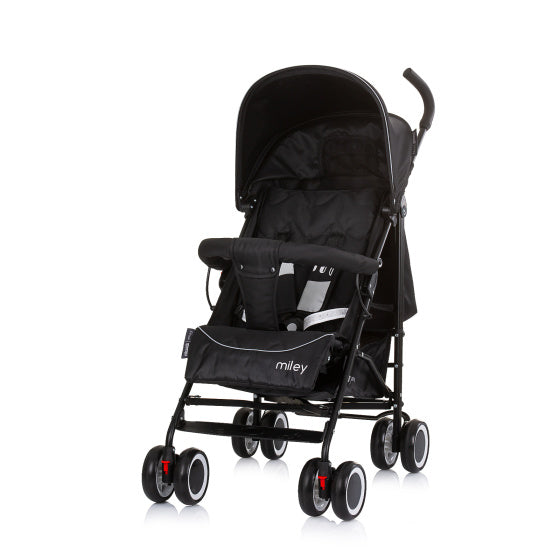 Laad de afbeelding in de Gallery-viewer, Chipolino Miley Opvouwbare Plooibuggy - Reisbuggy Granite Grey
