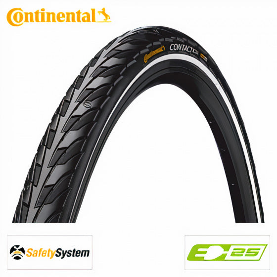 Laad de afbeelding in de Gallery-viewer, Continental Buitenband Contact Ii 26 X 1.75 (47-559) Zwart
