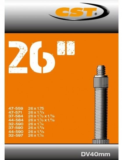 Cst Binnenband 26 X 1 1/4-1.75 (47/32-559/597) Dv 40 Mm