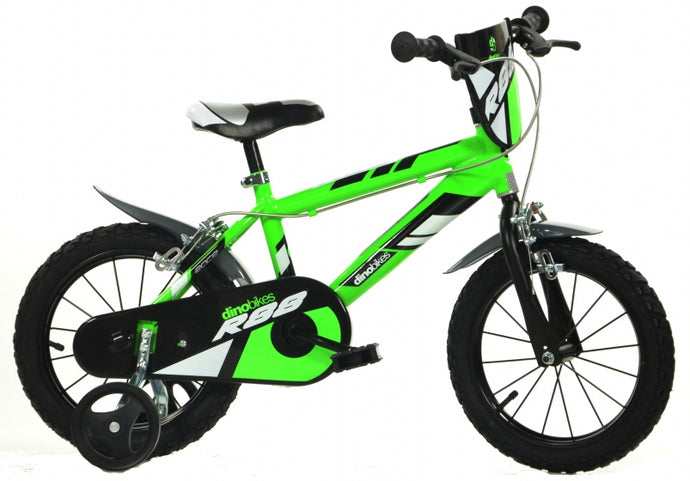 Dino R88 14 Inch 24 Cm Jongens Knijprem Groen