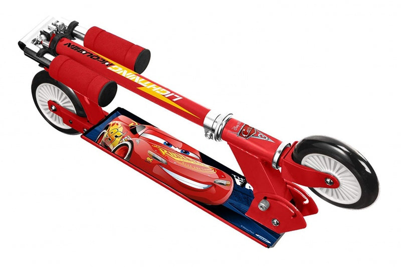 Laad de afbeelding in de Gallery-viewer, Disney Cars Kinderstep Jongens Voetrem Rood
