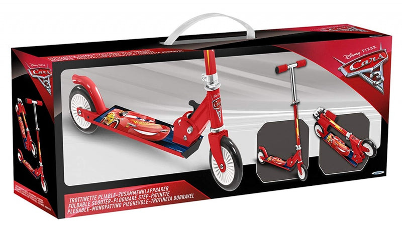 Laad de afbeelding in de Gallery-viewer, Disney Cars Kinderstep Jongens Voetrem Rood
