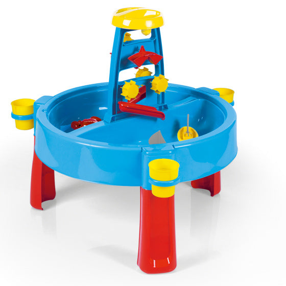 Dolu 3-In-1 Zand- En Watertafel Met Tekentafel Blauw/Rood