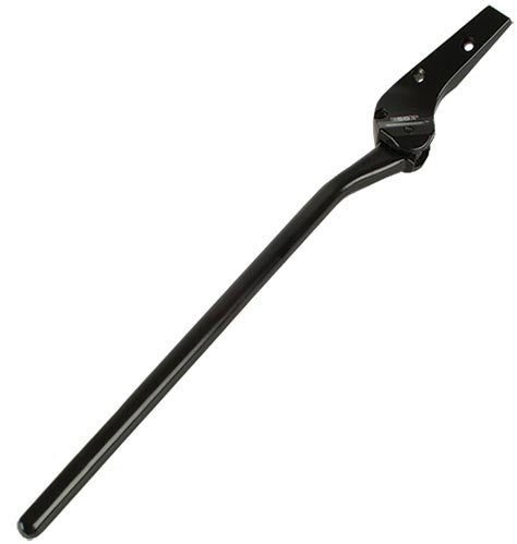 Laad de afbeelding in de Gallery-viewer, Esge Standaard Achtervork Pletscher Aluminium 28 Inch Zwart
