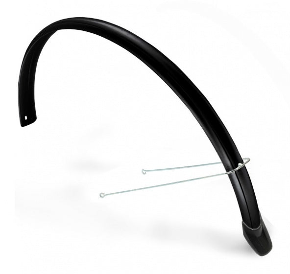 Eurofender Achterspatbord Snello 28 Inch 46 Mm Matzwart