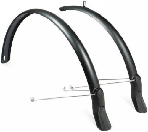 Eurofender Spatbordset Scatto 26-28 Inch 51 Mm  matzwart 26 inch,27 inch,28 inch,27.5 inch