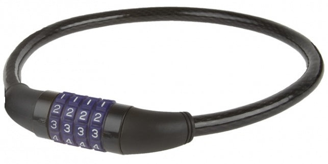 M-Wave Kabelslot D 12.6 Cijfercombinatie 600 X 12 Mm Zwart
