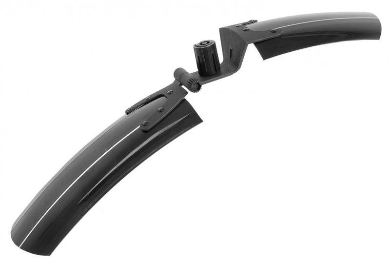 Laad de afbeelding in de Gallery-viewer, M-Wave Voorspatbord 24-29 Inch Zwart
