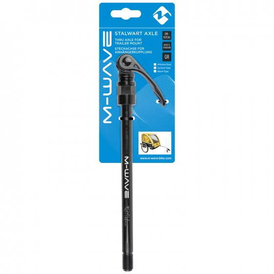 Laad de afbeelding in de Gallery-viewer, M-Wave Steekas Bagagedrager Achter 1,5 Mm Zwart
