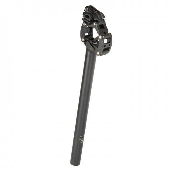 Laad de afbeelding in de Gallery-viewer, M-Wave Zadelpen Verend Parallelogram 27,2 X 350 Mm Aluminium Zwart
