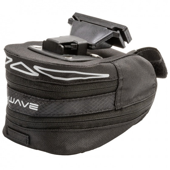 Laad de afbeelding in de Gallery-viewer, M-Wave Zadeltas Tilburg L 1,8 Liter  zwart/grijs
