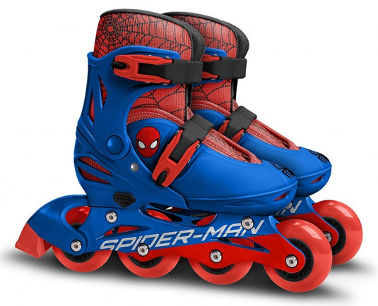 Marvel Inline Skates Spider-Man Hardboot Rood/Blauw Maat 30-33