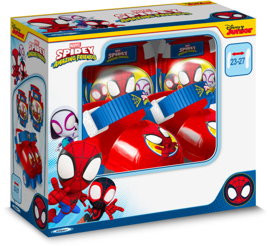 Stamp Rolschaatsen Spidey Verstelbaar /Blauw  rood Maat 23-27