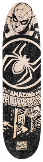 Laad de afbeelding in de Gallery-viewer, Marvel Spider-Man Skateboard 61 X 15 X 10 Cm Hout multicolor
