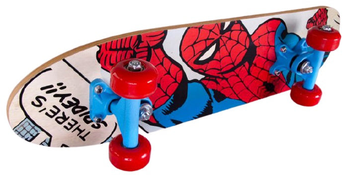 Laad de afbeelding in de Gallery-viewer, Marvel Spider-Man Skateboard 61 X 15 X 10 Cm Hout multicolor
