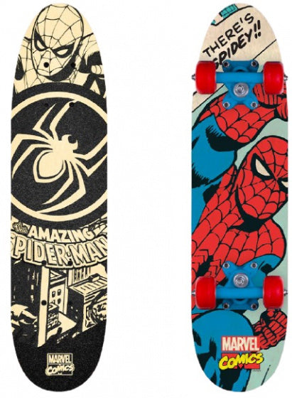 Laad de afbeelding in de Gallery-viewer, Marvel Spider-Man Skateboard 61 X 15 X 10 Cm Hout multicolor
