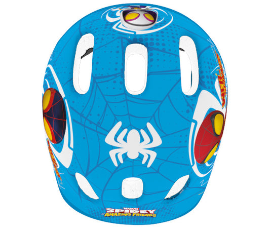 Disney Spidey Fietshelm Jongens Blauw/Rood Maat 44-48 Cm (Xs)