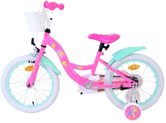 Mattel Barbie Meisjes Terugtraprem roze/mintgroen 25 cm 16 inch