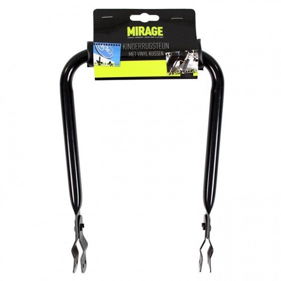Laad de afbeelding in de Gallery-viewer, Mirage Kinderrugsteun Met Kussen Dragerbevestiging 30 Cm Zwart
