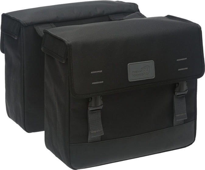 Laad de afbeelding in de Gallery-viewer, New Looxs Dubbele Fietstas Origin 39 Liter – 116.330 zwart
