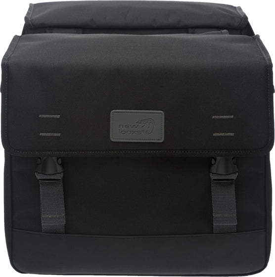 Laad de afbeelding in de Gallery-viewer, New Looxs Dubbele Fietstas Origin 39 Liter – 116.330 zwart
