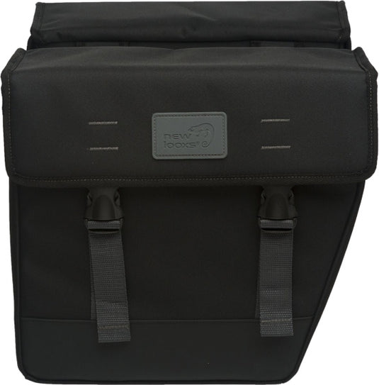 New Looxs Dubbele Fietstas Origin Hybride 39 Liter – 112.330 zwart