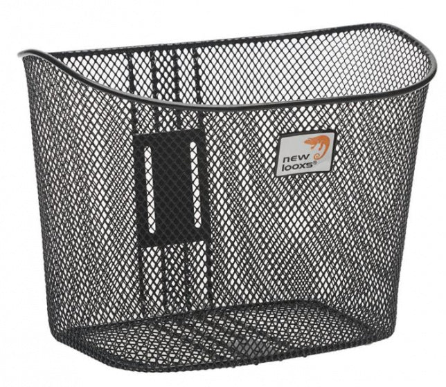 Laad de afbeelding in de Gallery-viewer, New Looxs Fietsmand Toscane Voor 19 Liter Zwart
