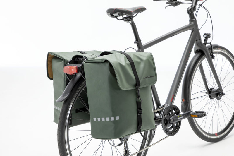 Laad de afbeelding in de Gallery-viewer, New Looxs Odense Double Dubbele Tas 39L Groen
