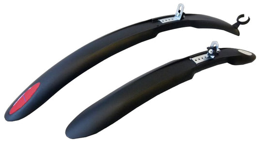 Polisport Spatbord Set Colorado Kunststof 26 Inch Zwart