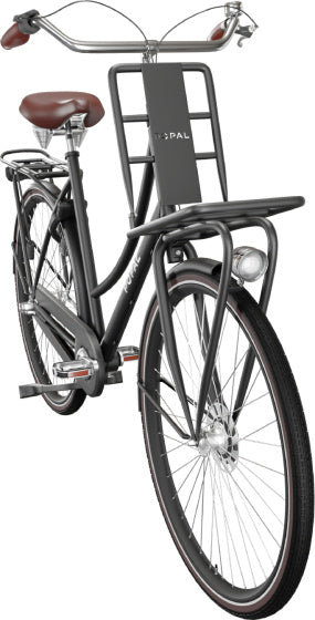 Laad de afbeelding in de Gallery-viewer, Popal Daily Dutch Prestige Dames 7V Rollerbrake  28 inch 47 cm matzwart
