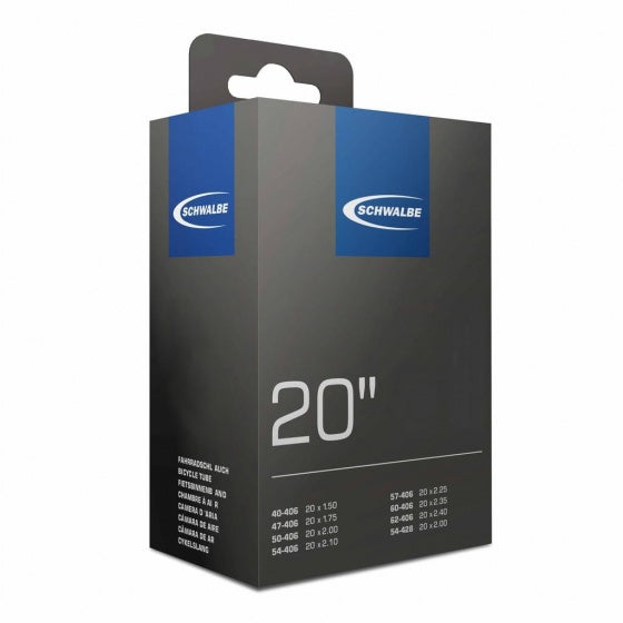 Laad de afbeelding in de Gallery-viewer, Schwalbe Binnenband 20 X 1.50/2.50 (40/62-406) Dv 40 Mm
