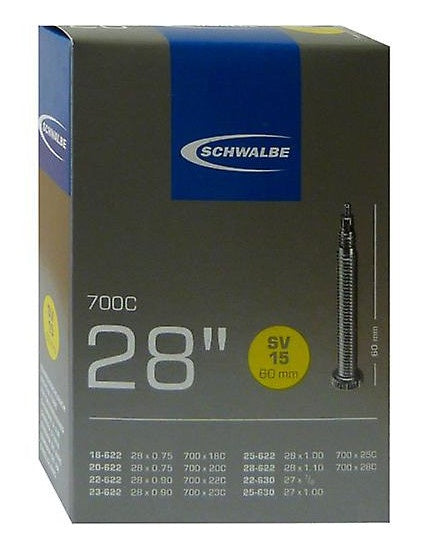 Schwalbe Binnenband 27/28 X 0.75/1.10 (18/28-622/630) Fv 60 Mm