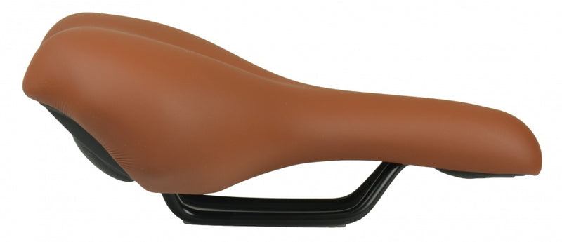 Laad de afbeelding in de Gallery-viewer, Selle Monte Grappa Nevea Zadel Dames Coffee Lichtbruin
