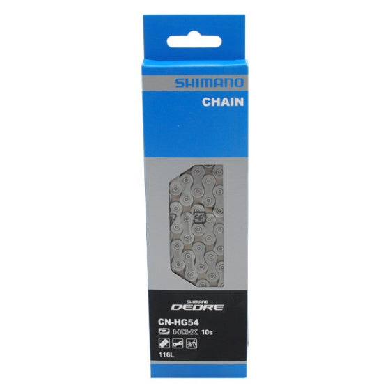 Laad de afbeelding in de Gallery-viewer, Shimano Hg54 Ketting 10 Speed Met Kettingpen 116 Schakels

