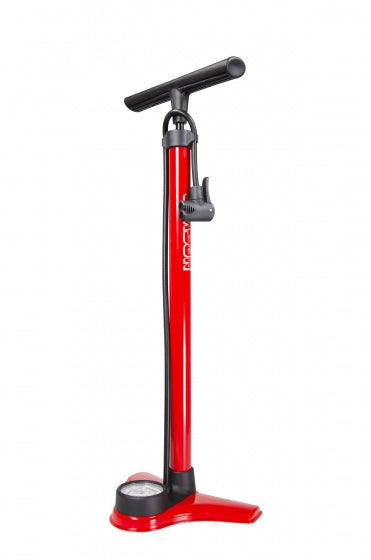 Laad de afbeelding in de Gallery-viewer, Simson Fietspomp Excellent Hogedruk 60 Cm Rood
