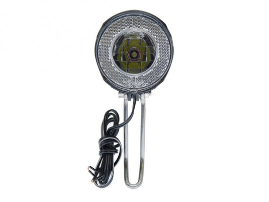 Simson Koplamp Round Naafdynamo 7 Lux Led Zwart