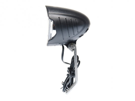 Simson Koplamp Round Naafdynamo 7 Lux Led Zwart