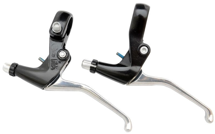 Simson Remgrepenset V-Brake/Cantilever 4-Vinger Zwart 2-Delig