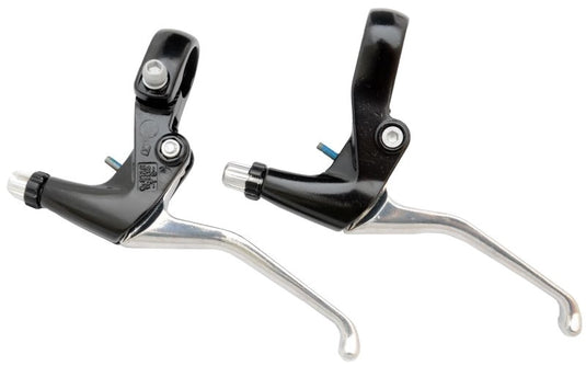 Simson Remgrepenset V-Brake/Cantilever 4-Vinger Zwart 2-Delig