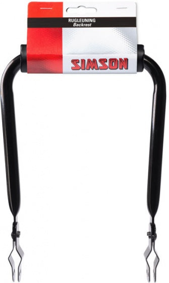 Laad de afbeelding in de Gallery-viewer, Simson Rugleuning Met Rugkussen 27 Cm Zwart
