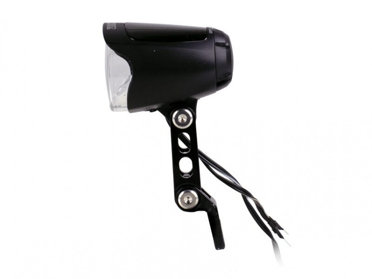 Laad de afbeelding in de Gallery-viewer, Simson Voorlicht Brightly Naafdynamo Led 70 Lux Zwart
