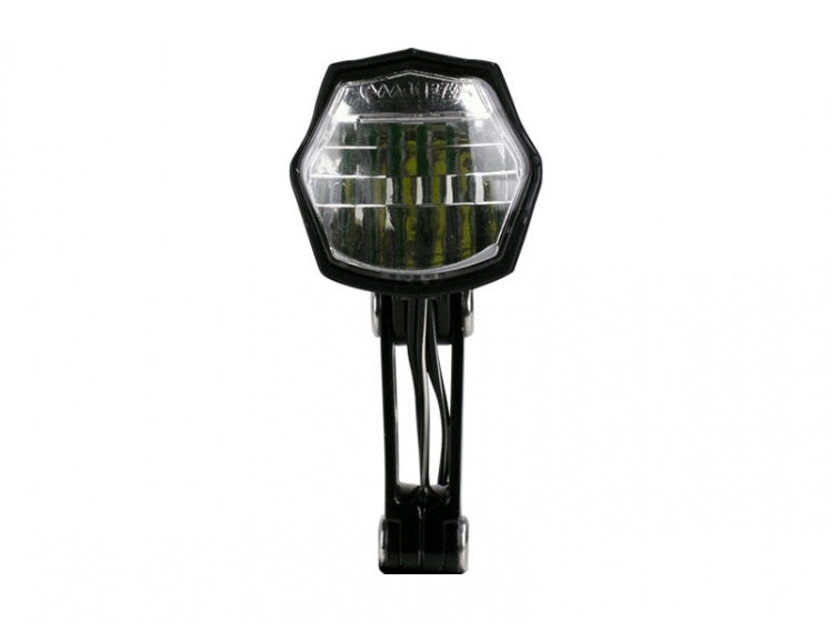 Laad de afbeelding in de Gallery-viewer, Simson Voorlicht Luminous Naafdynamo Led 30 Lux Zwart
