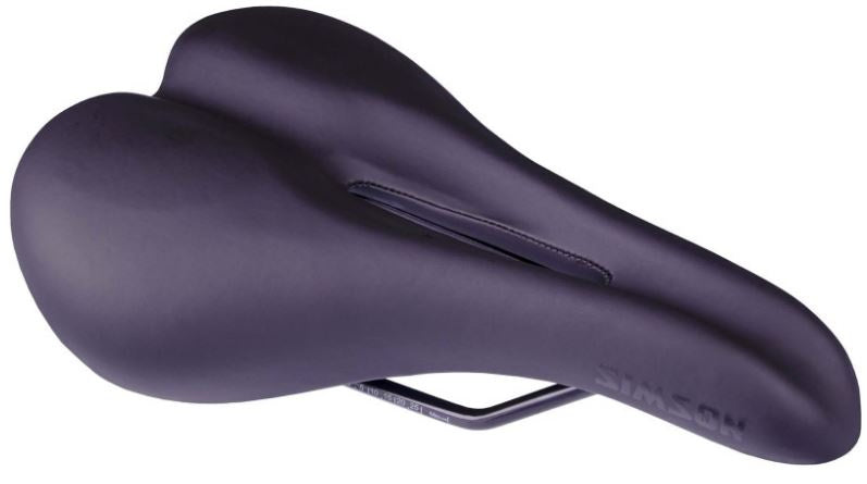 Laad de afbeelding in de Gallery-viewer, Simson Hybrid Zadel Unisex Zwart
