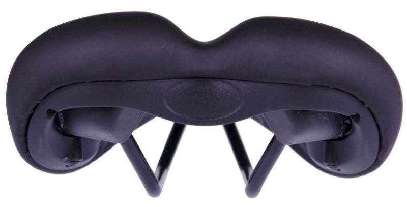 Laad de afbeelding in de Gallery-viewer, Simson Hybrid Zadel Unisex Zwart
