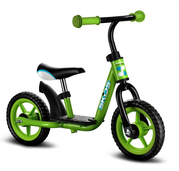 Laad de afbeelding in de Gallery-viewer, Skids Control Loopfiets 10 Inch Junior Groen/Zwart
