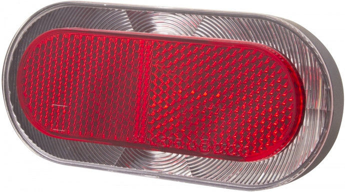 Spanninga Achterlicht Elips Xb Batterij Led 80 Mm Rood
