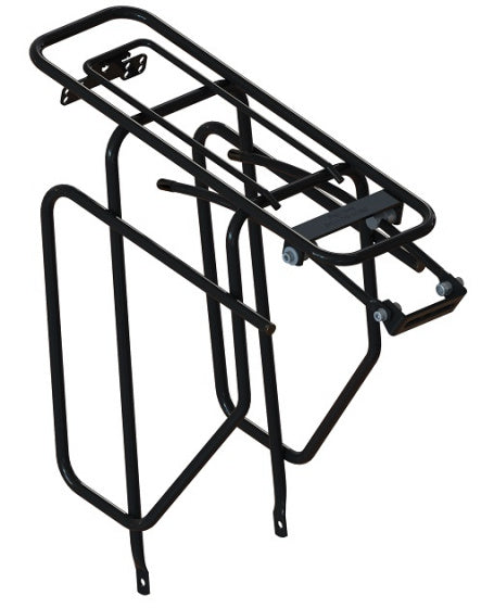 Steco Achterdrager Met Tasafhouders 28 Inch Staal Zwart
